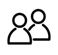 Ett ekipage + flera personer